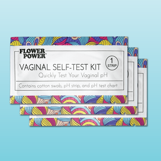 Flower Power® Vaginal pH Testing Kits - 3 Pack by FlowerPower™ Feminine Health