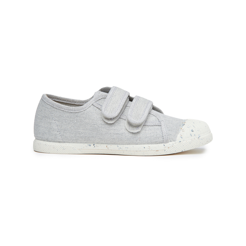 ECO-Friendly Canvas Sneaker in Grey by childrenchic