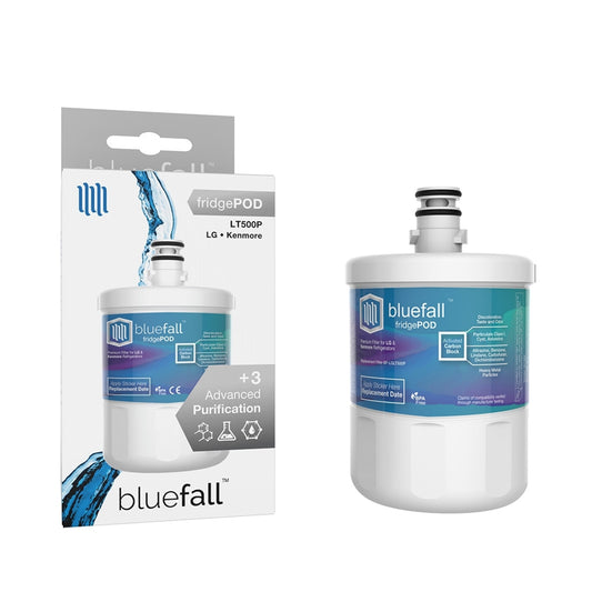 LG LT500P & Kenmore 46-9890 Refrigerator Water Filter- Compatible by Bluefall by Drinkpod