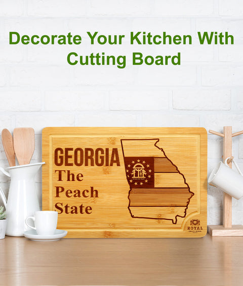 Georgia Cutting Board, 15x10" by Royal Craft Wood