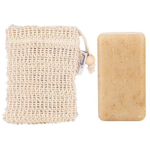 Lavender/Chamomile Bar with Soap Bag by Dr. Jacobs Naturals