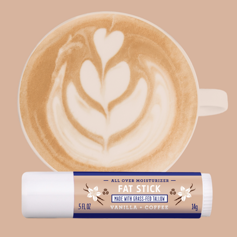 Fat Stick, Vanilla + Coffee, 0.5 Oz by FATCO Skincare Products