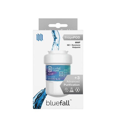GE MWF Refrigerator Water Filter- Compatible by Bluefall by Drinkpod