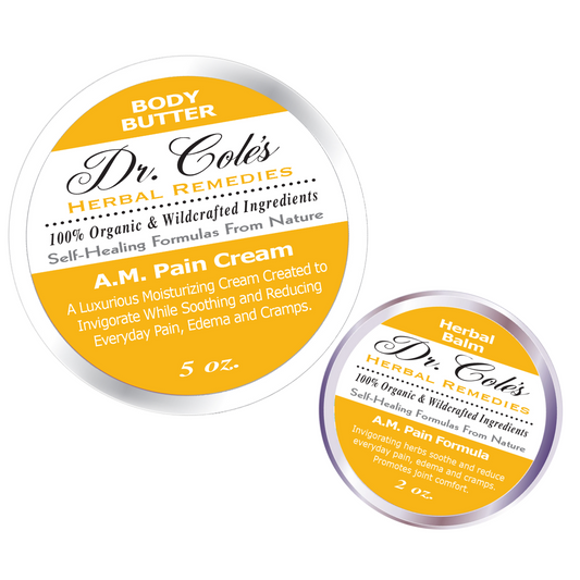 A.M. Balm and A.M. Cream Bundle by COLEHERBALS