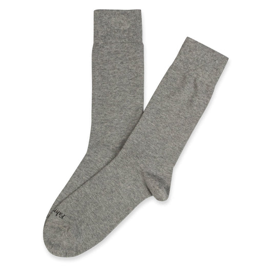 Men's Sock | Solid Grey by Fahrenheit New York