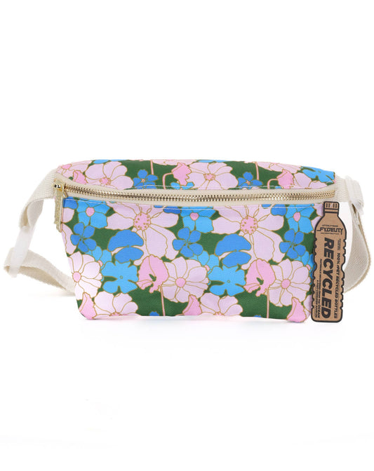 Fanny Pack: Recycled RPET | Floral Pink B by Quirky Crate