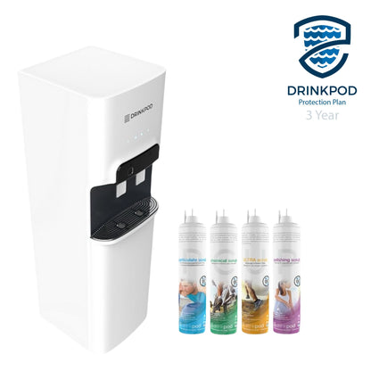 Drinkpod 5000 Pro Series - XL Large Capacity Bottleless Purification Water Cooler by Drinkpod