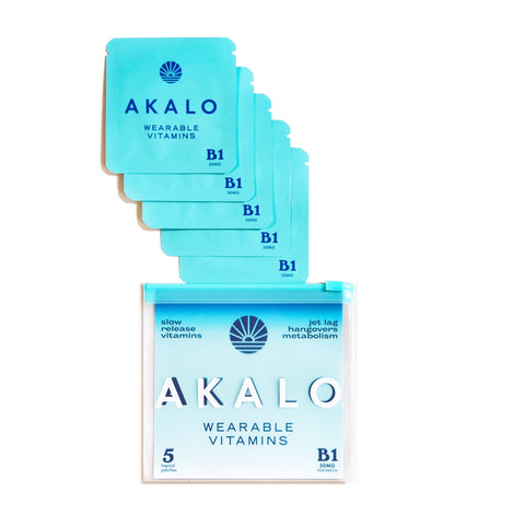 AKALO Vitamin B1 Hangover Patches - 2 PACK by AKALO