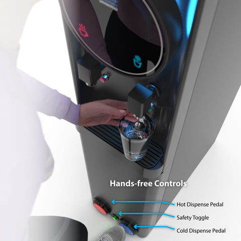 Drinkpod Self Cleaning Bottleless Water Cooler Dispenser, UL/NSF, Full Size by Drinkpod