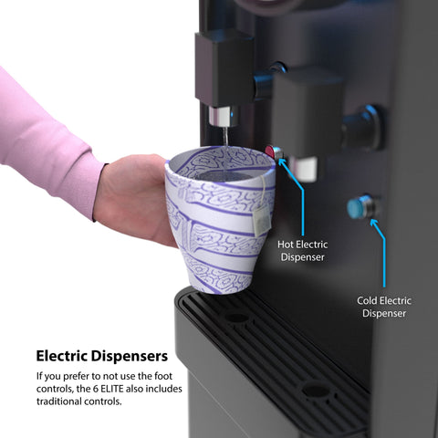 Drinkpod Self Cleaning Bottleless Water Cooler Dispenser, UL/NSF, Full Size by Drinkpod