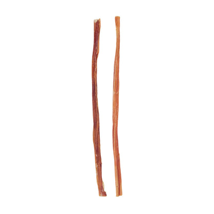 All-Natural Beef Bully Stick Dog Treats - 12" Thin (25/case) by American Pet Supplies