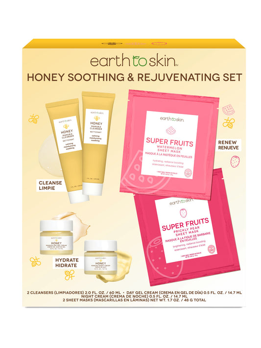 Honey Soothing & Rejuvenating Set by EarthToSkin
