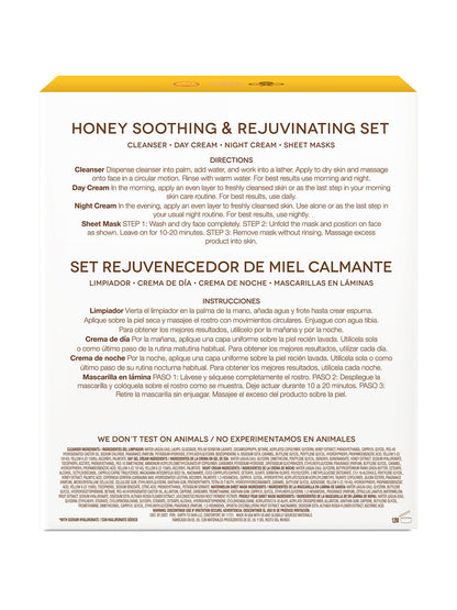 Honey Soothing & Rejuvenating Set by EarthToSkin