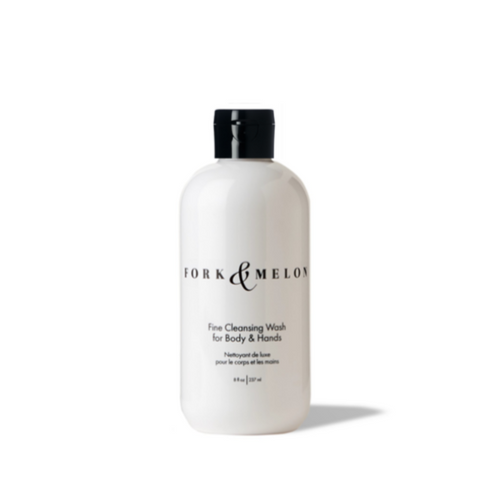 Fine Cleansing Wash for Body & Hands (8oz) by FORK & MELON