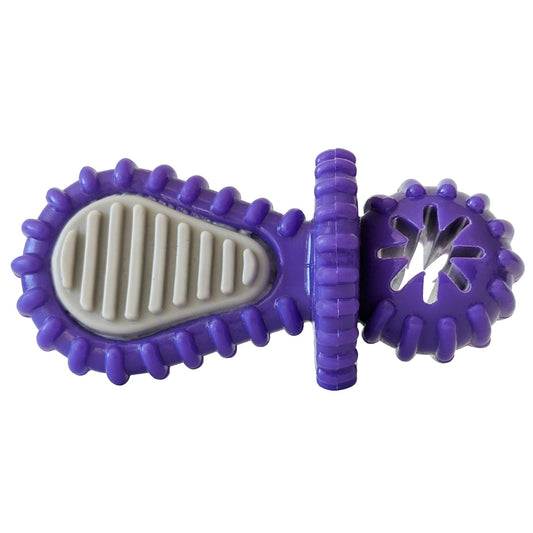 Dental Pacifier Dog Chew Toy - Purple by American Pet Supplies