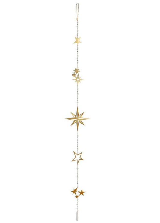 Herkimer Diamond Star Wall Hanging by Ariana Ost