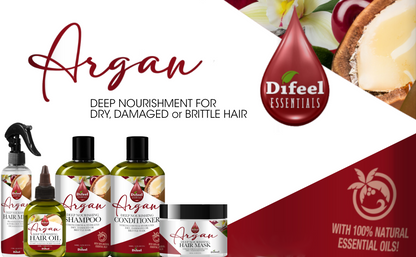 Difeel Essentials Deep Nourishing Argan - Hair Mask 8 oz. by difeel - find your natural beauty