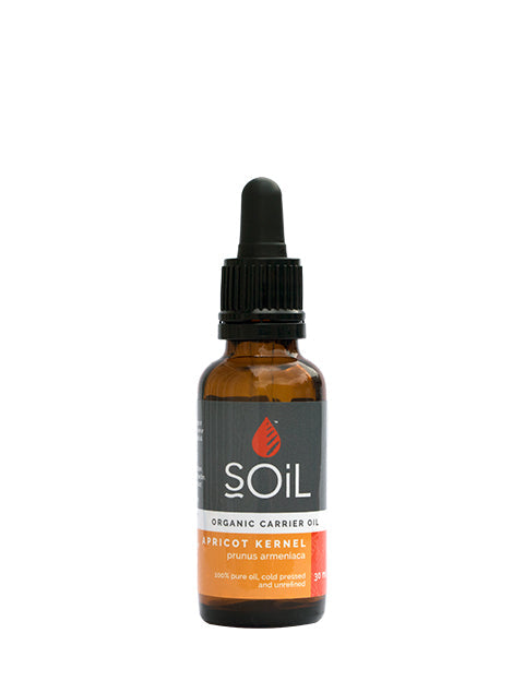 Organic Apricot Kernel Oil (Prunus Armeniaca)  30ml by SOiL Organic Aromatherapy and Skincare