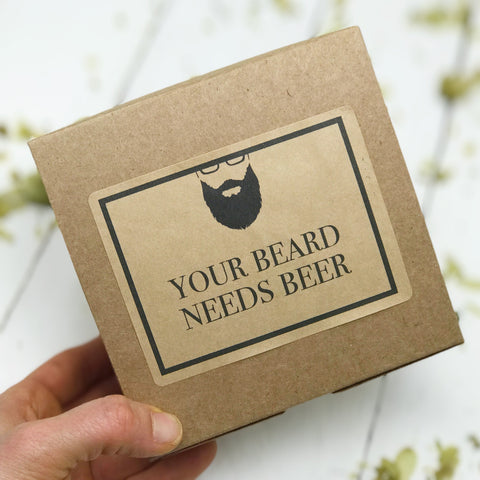 Beard Gift Set - Valentines Day - Mintwood Hops by Home Brewed Soaps