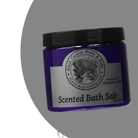 Black Canyon Apothecary Lavender Scented Sea Salt Bath Soak by Black Canyon Home & Body