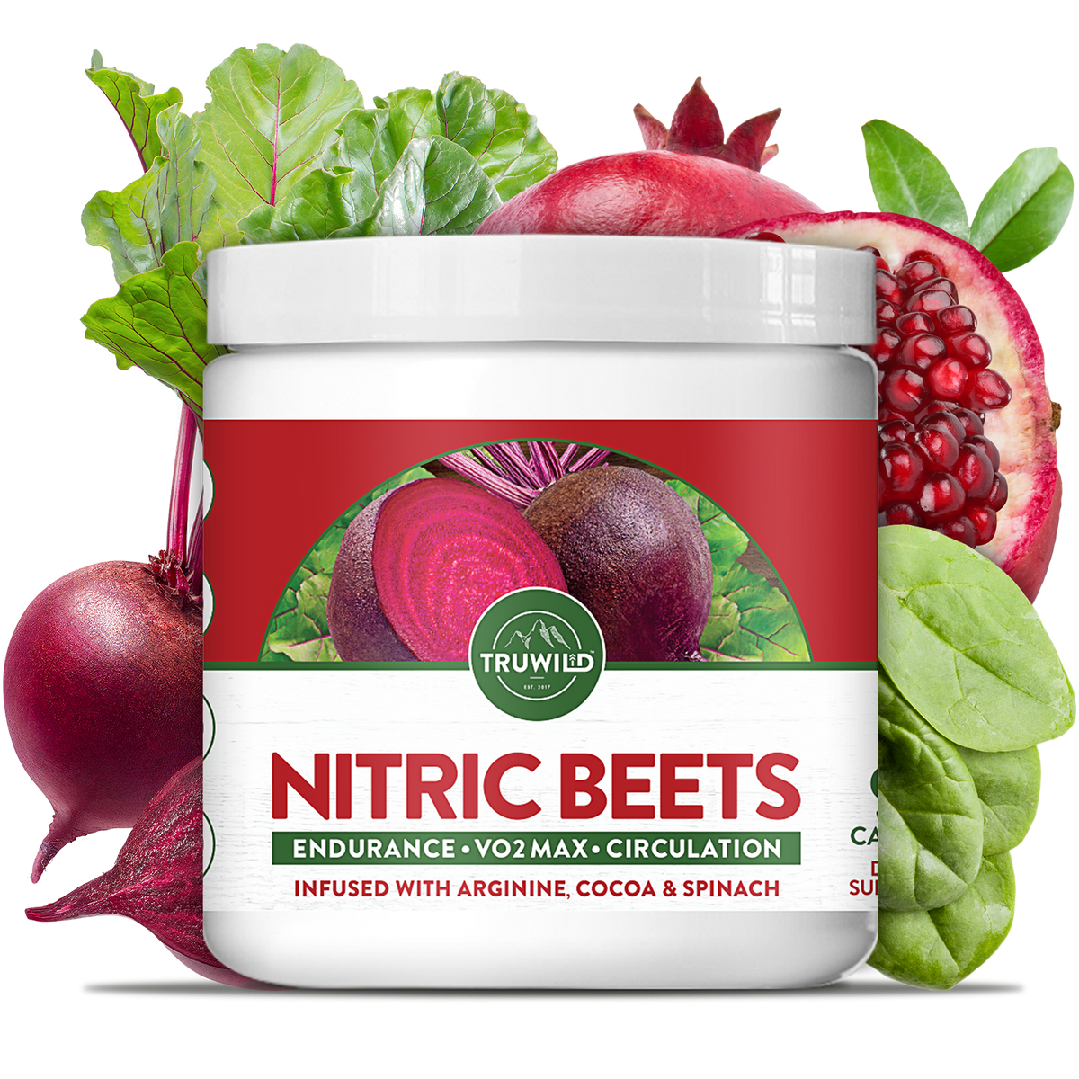Beets Nitric Oxide Activating Pre Workout (90 Capsules)
