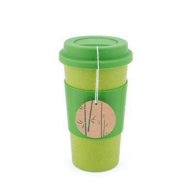 Bamboo fiber EcoCup – 650 ml / 22 oz -Green by Peterson Housewares & Artwares