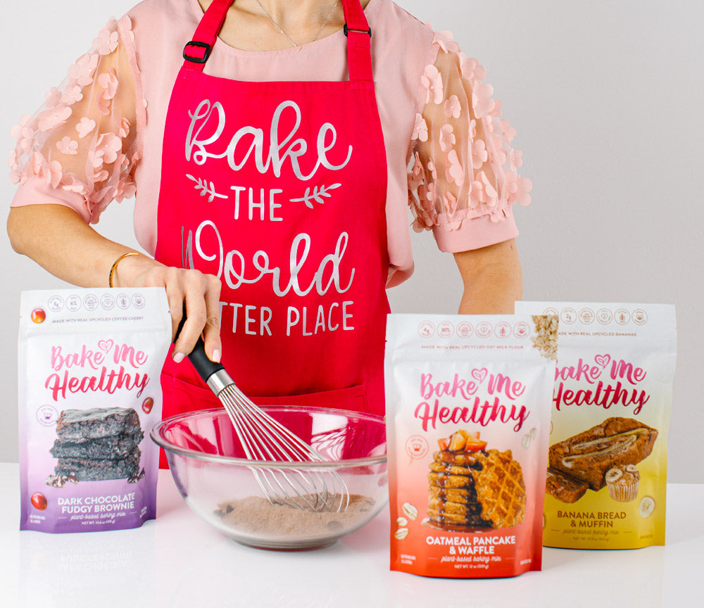 Bake Me Healthy Oatmeal Pancake & Waffle Plant-Based Baking Mix by Farm2Me