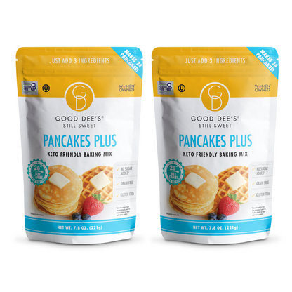 Pancake Plus Keto Mix - Gluten Free and No Added Sugar by Good Dee's
