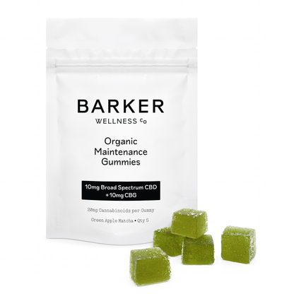 Organic CBD & CBG Maintenance Gummies, by Travis Barker Wellness
