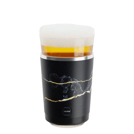 Midnight Marble Insulated Beer Sleeve by ASOBU®
