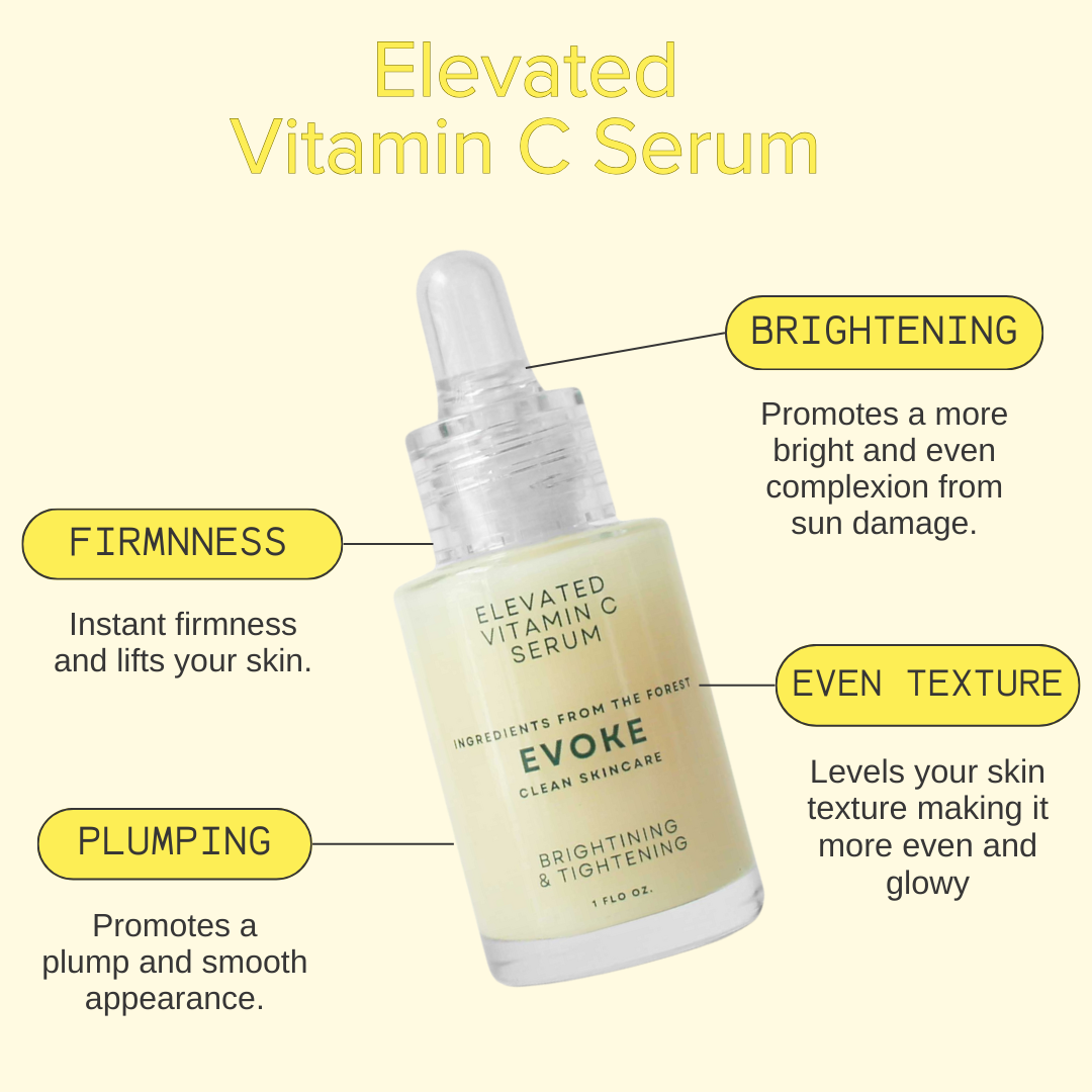 Elevated Vitamin C Serum - Tightens Skin & Brightens Skin