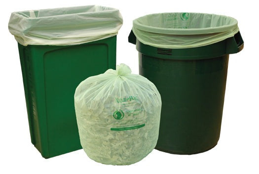 33 Gallon Compostable Trash Liners - 200 Count by TheLotusGroup - Good For The Earth, Good For Us