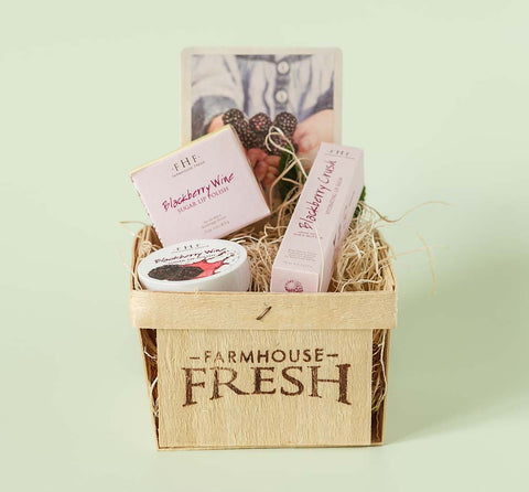 Blackberry Lip Gift Basket by FarmHouse Fresh skincare