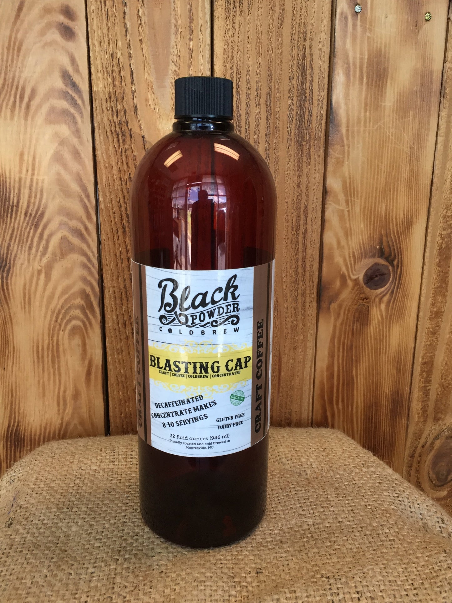 Blasting Cap Cold Brew Coffee Blend | Decaf Naturally Grown by Black Powder Coffee