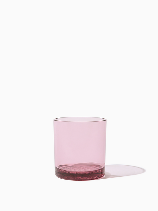 RESERVE 12oz Old Fashioned Color Series Tritan™ Copolyester Glass Blush - Bulk