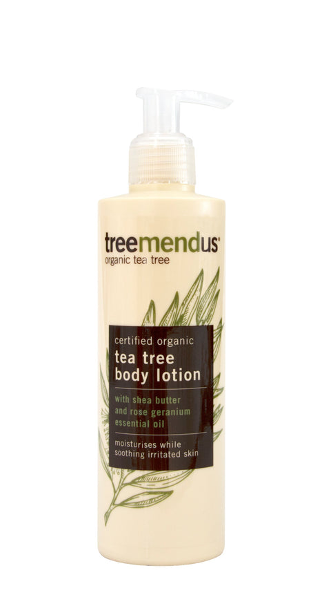 Organic Tea Tree Body Lotion 250ml by SOiL Organic Aromatherapy and Skincare