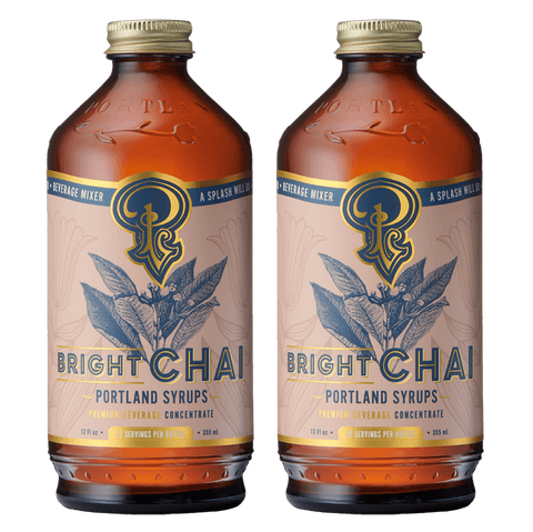 Bright Chai Syrup two-pack by Portland Syrups
