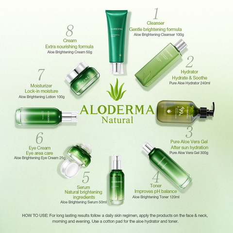 Aloe Brightening Facial Cleanser by ALODERMA