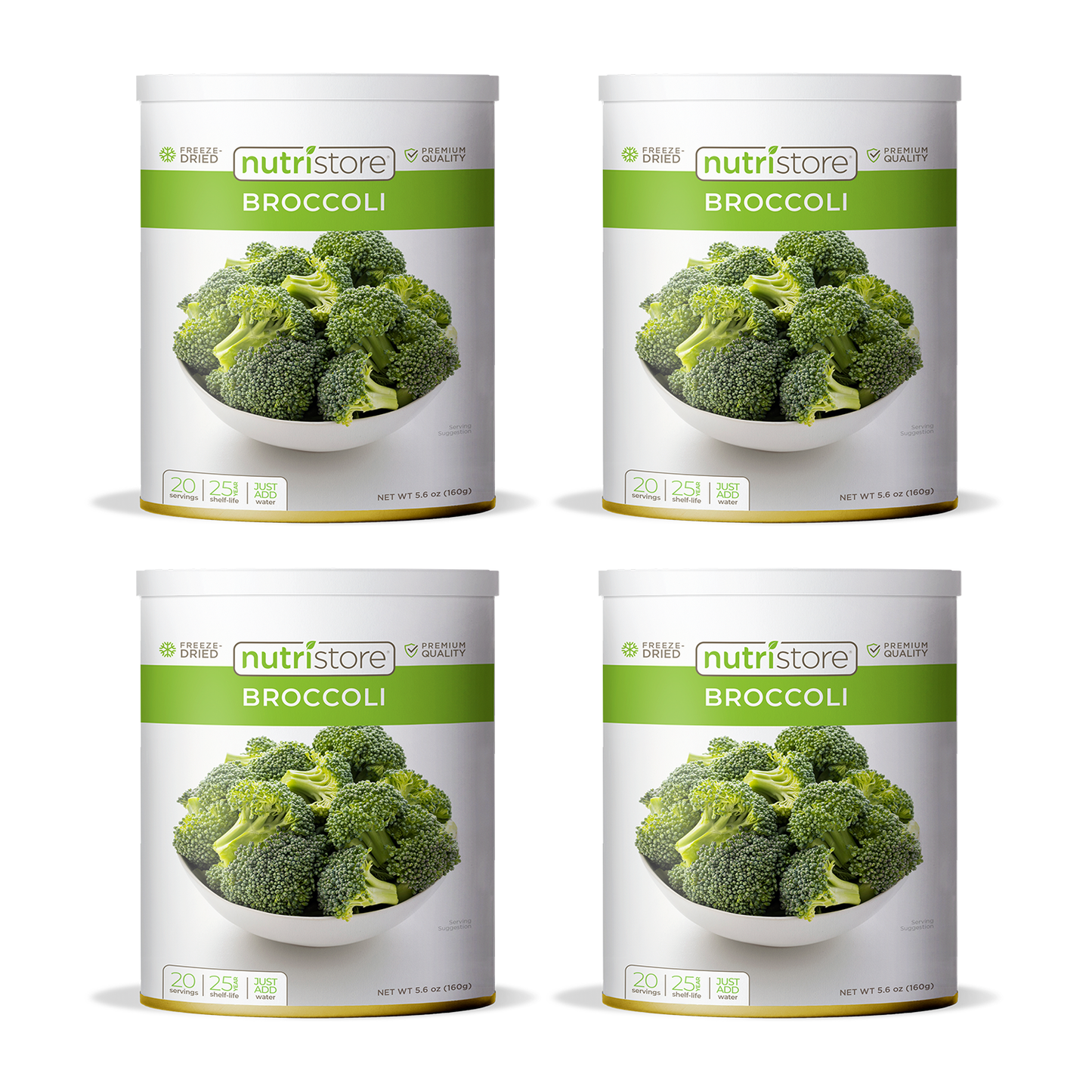 Broccoli Freeze Dried - #10 Can by Nutristore