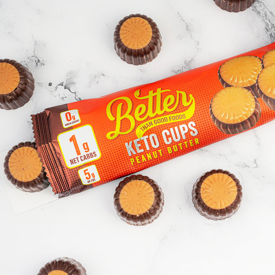 Peanut Butter Keto Cups 6pk by Better Than Good Foods