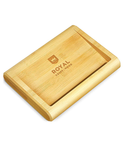 Bamboo Soap Dish Set of 2 by Royal Craft Wood