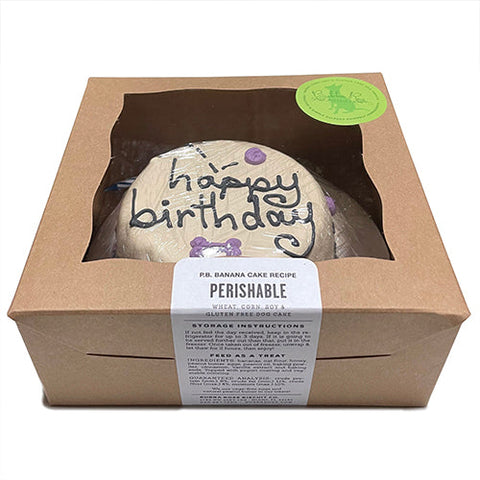 Bouncing Ball Dog Cake (Perishable) by Bubba Rose Biscuit Co.