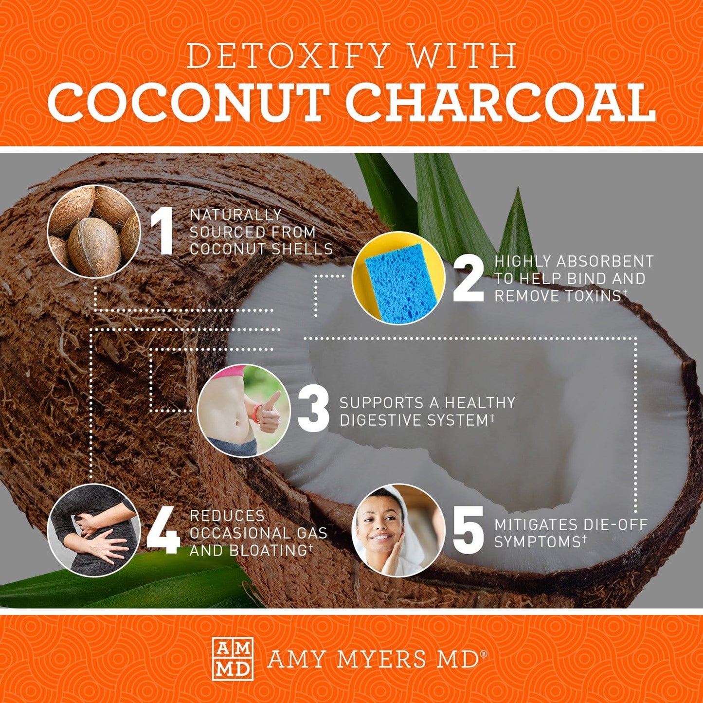 Coconut Charcoal by Amy Myers MD