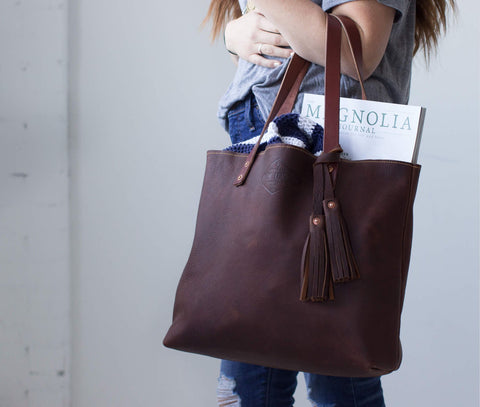 Lifetime Tote - Pebble by Lifetime Leather Co