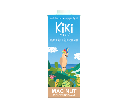 Mac Nut Kiki Milk • 32 fl oz • Pack of 6 by Kiki Milk