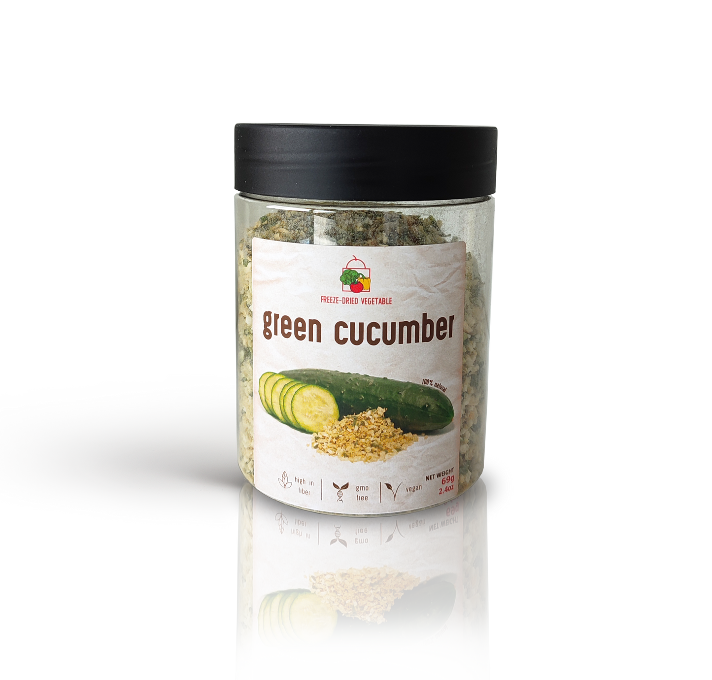 Freeze Dried Cucumber (Grits) by The Rotten Fruit Box