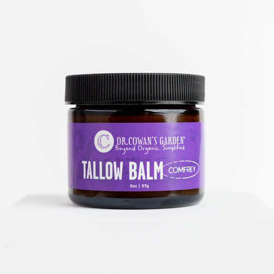 Comfrey Tallow Balm Jar by Dr. Cowan's Garden