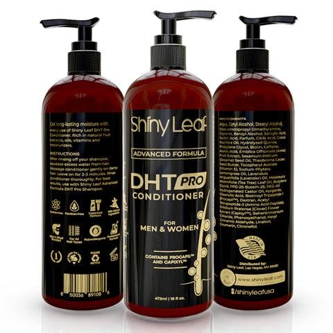 DHT Pro Shampoo and Conditioner with Procapil and Capixyl 16oz x 2 - Shiny Leaf by Shiny Leaf