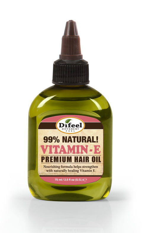 Difeel Premium Natural Hair Oil - Vitamin E Oil 2.5 oz. by difeel - find your natural beauty
