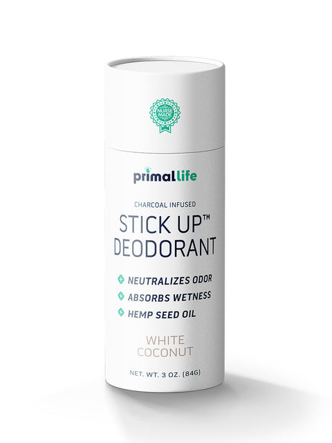 Deodorant 3 oz Stick Up (3 Month) by Primal Life Organics #1 Best Natural Dental Care